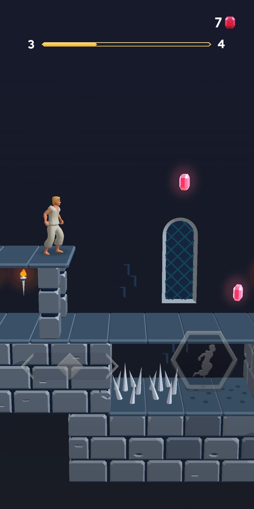 Prince of persia escape сколько уровней