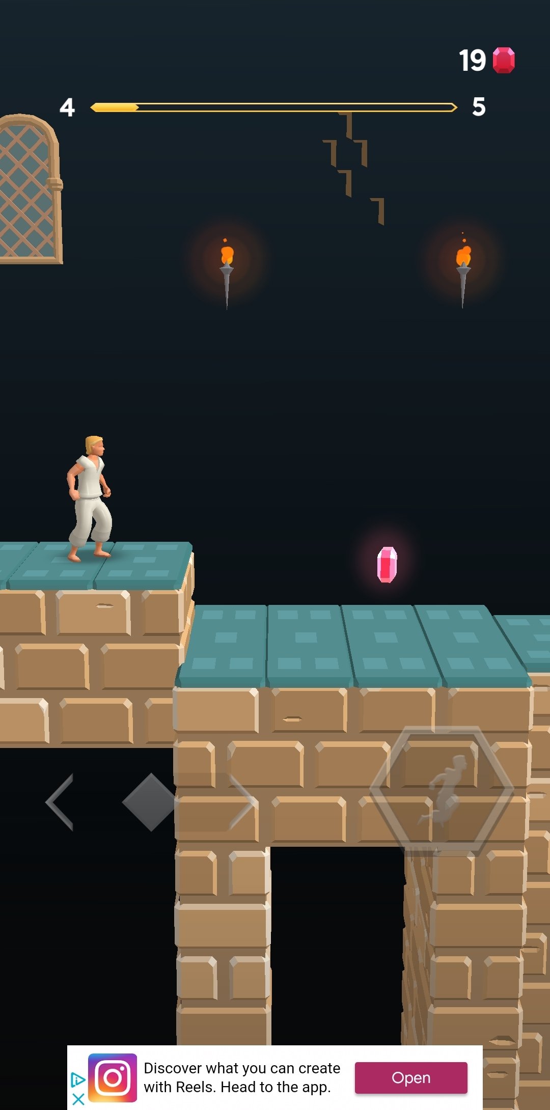 Prince of persia escape сколько уровней