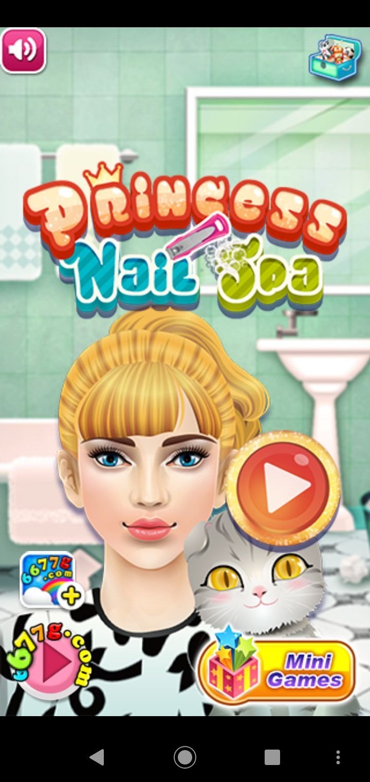 PRINCESS NAIL ART jogo online gratuito em