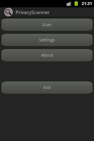 Privacy Scanner Android 