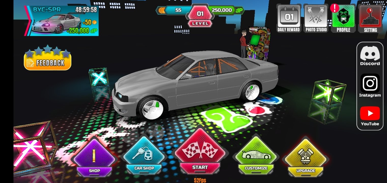 PROJECT:DRIFT 2.0 é um jogo de drift onde você pode fazer derrapagens