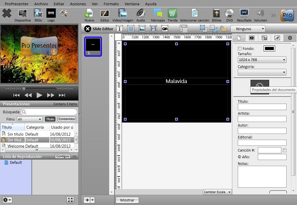 propresenter for mac