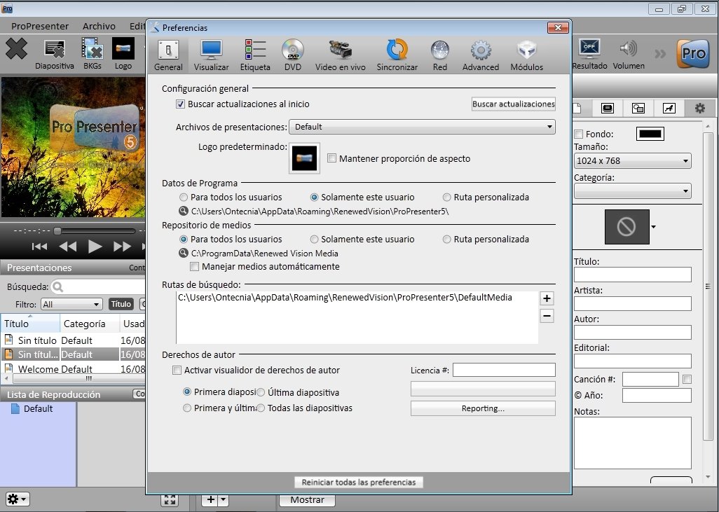 play dvd through propresenter 6 mac