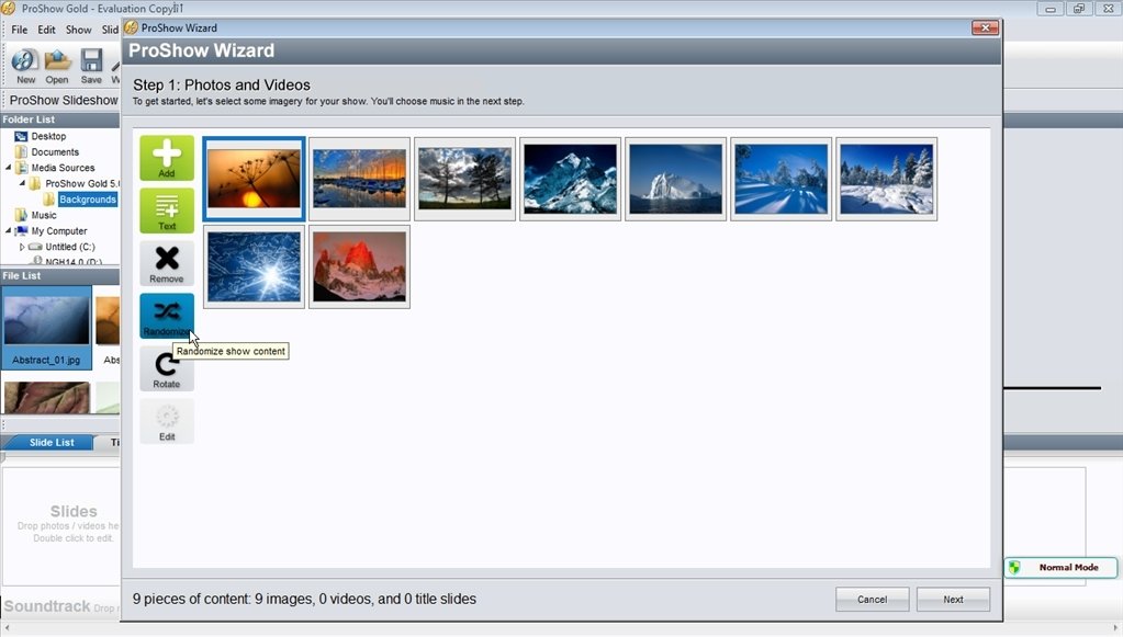 proshow gold 4.1 free download