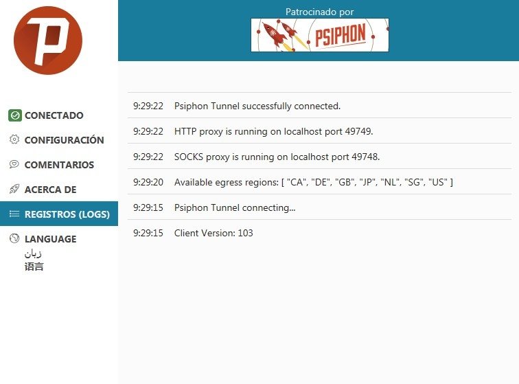 psiphon vpn desktop