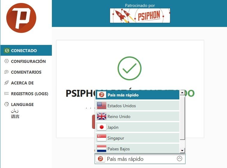 download psiphon pc pour ubuntu