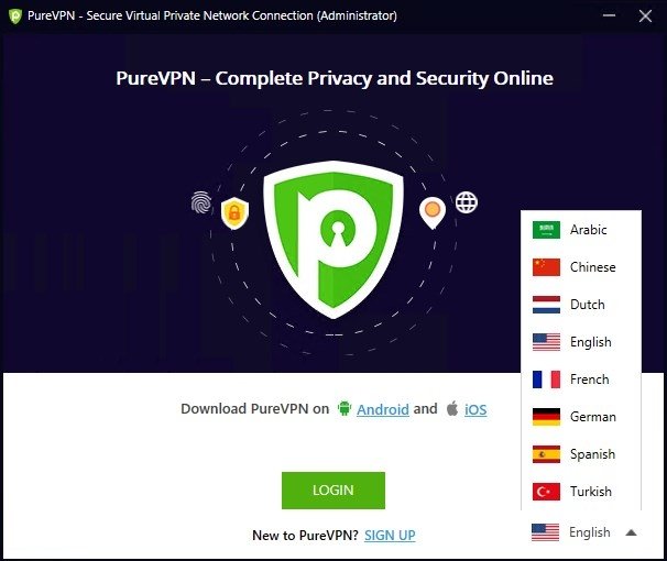 PureVPN 7.1.3.0 - Download for PC Free