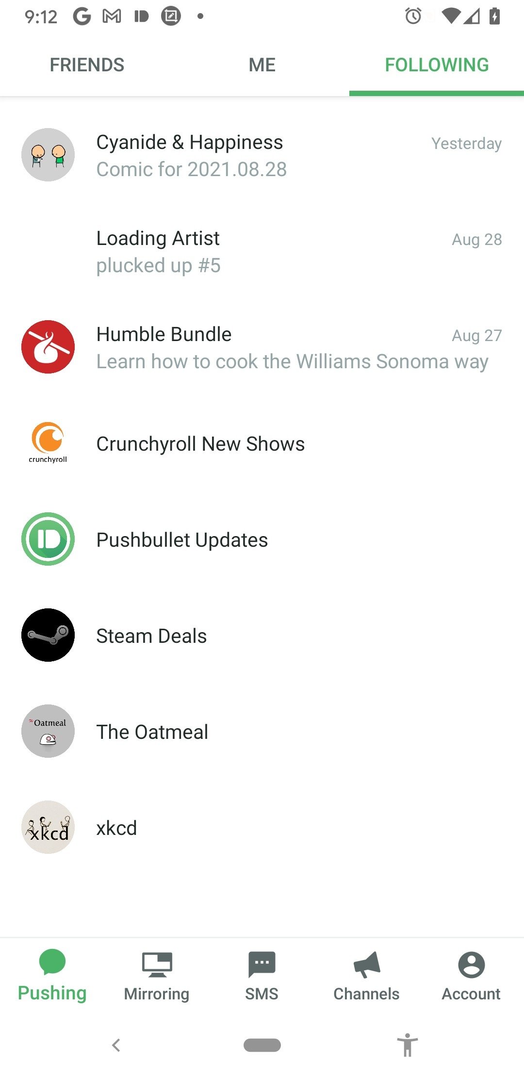 Pushbullet Android 