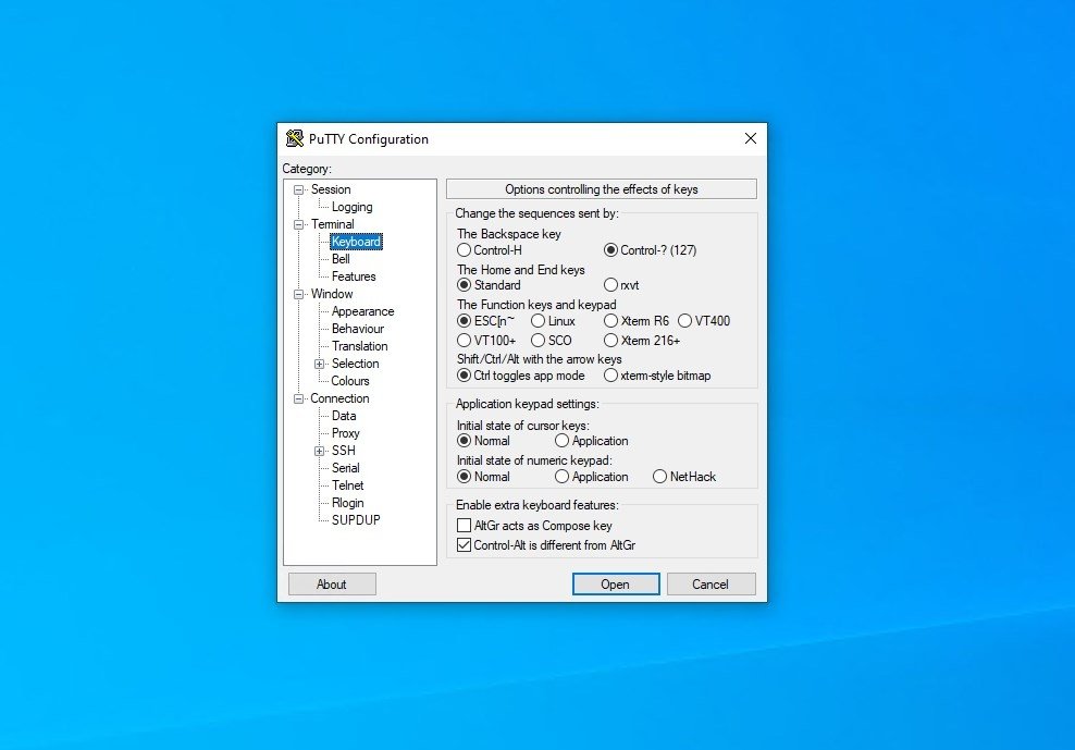 download putty configuration for windows 10