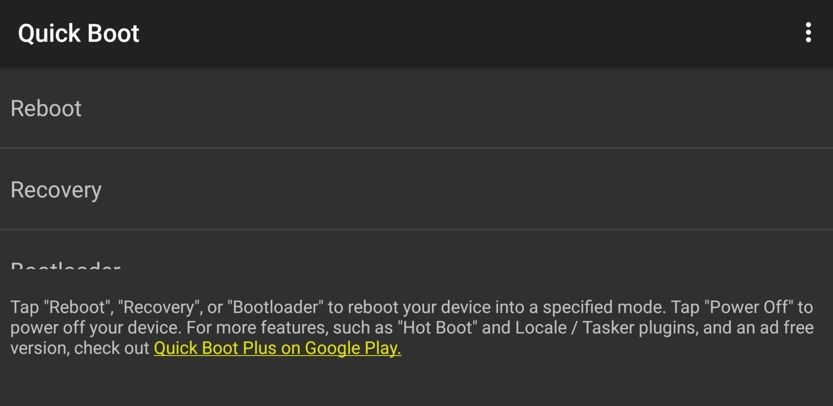 Quick Boot Android 