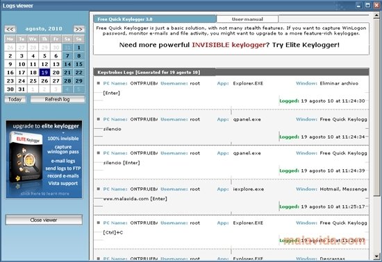 Download Quick Keylogger latest Version