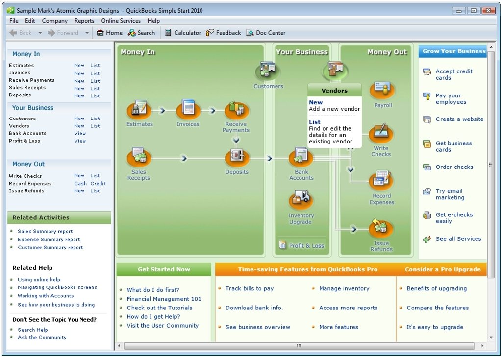 simple start quickbooks for mac