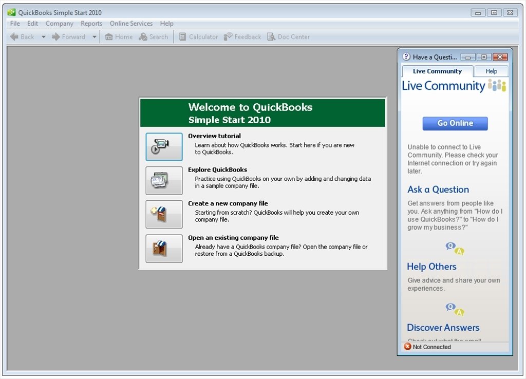 quickbook pro 2010