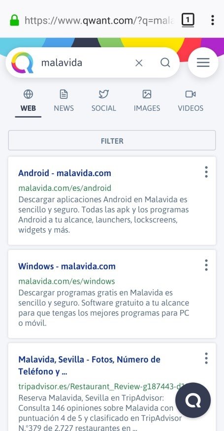 Qwant Android 