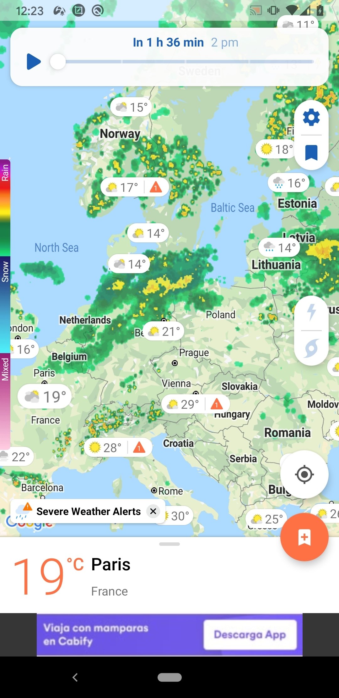 NOAA Radar Android