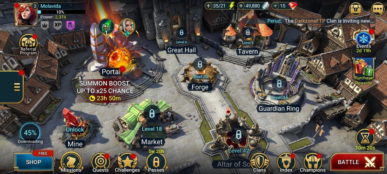 raid shadow legends download android