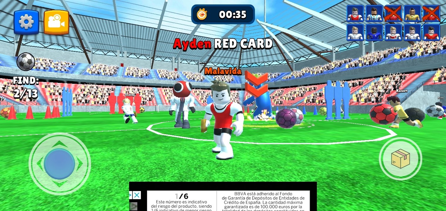 Rainbow Football Friends 3D 1.3 - Скачать для Android APK бесплатно