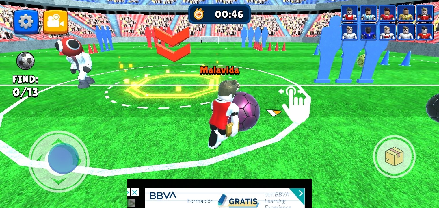 Baixe Rainbow Football Friends 3D no PC com MEmu