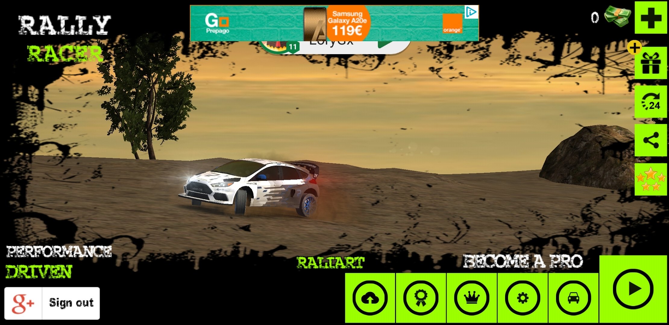 Check out Rally Racer Dirt for Android devices - Team VVV