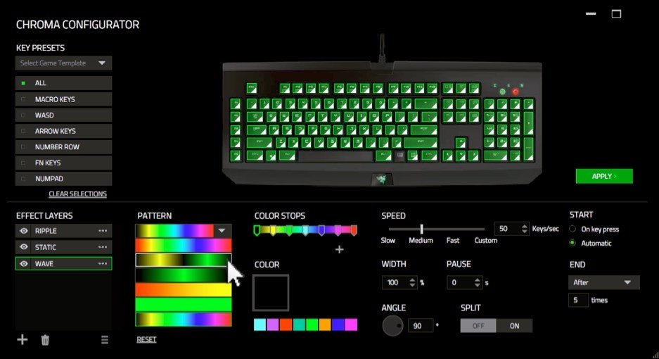 .synapse 3 razer profiles for download