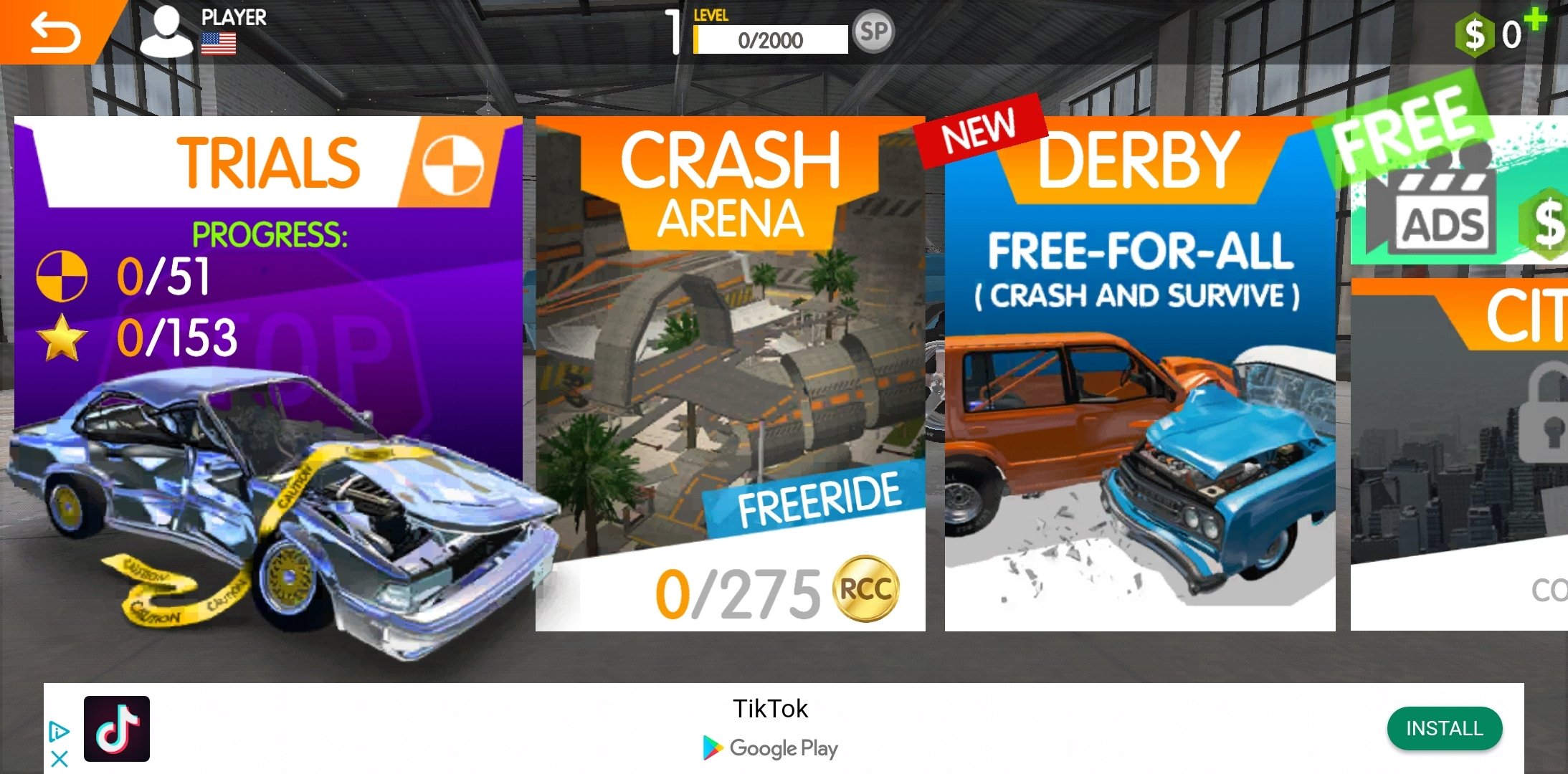 Stunt Car Crash Test download the new for mac