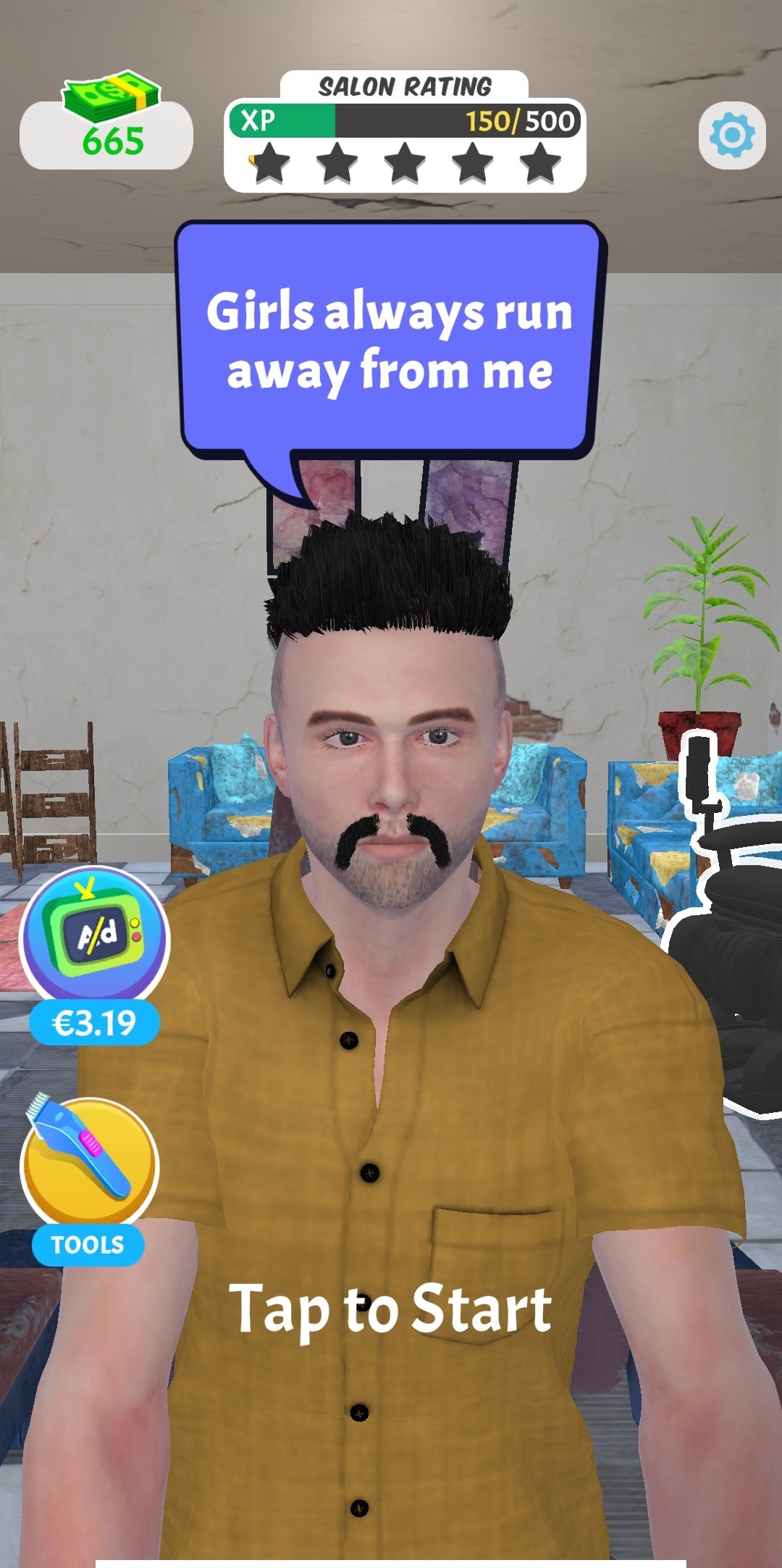 Real Haircut Salon 3D 1.38 Android用ダウンロードAPK無料