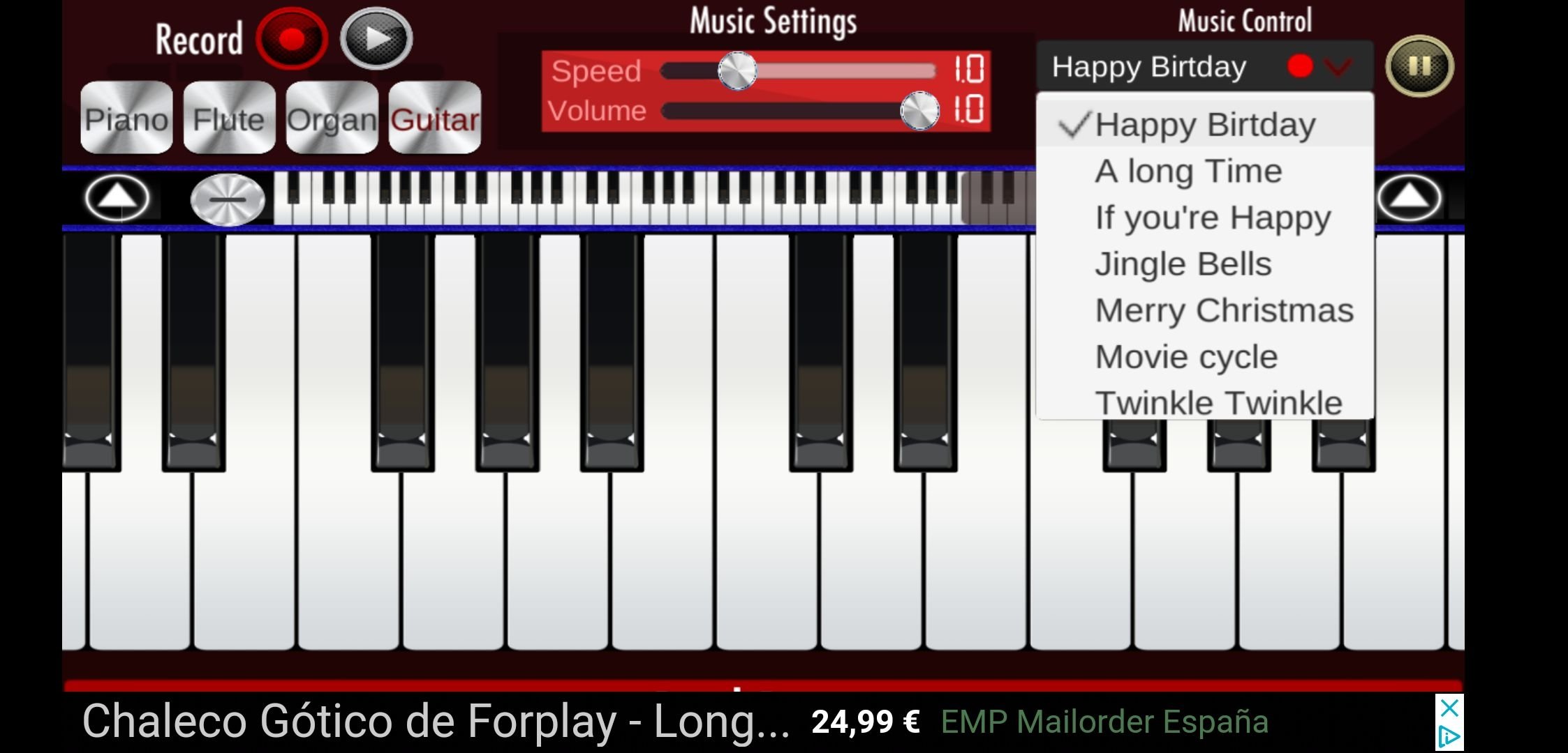 Descargar Real Piano 1.20 APK - Descargar gratis Android