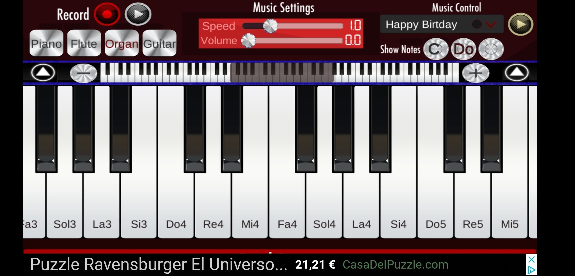 Descargar Real Piano 1.20 APK - para Android