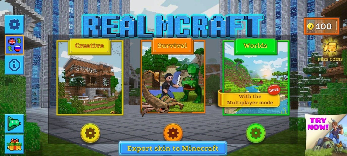 RealmCraft 6.0.4 - Скачать для Android APK бесплатно