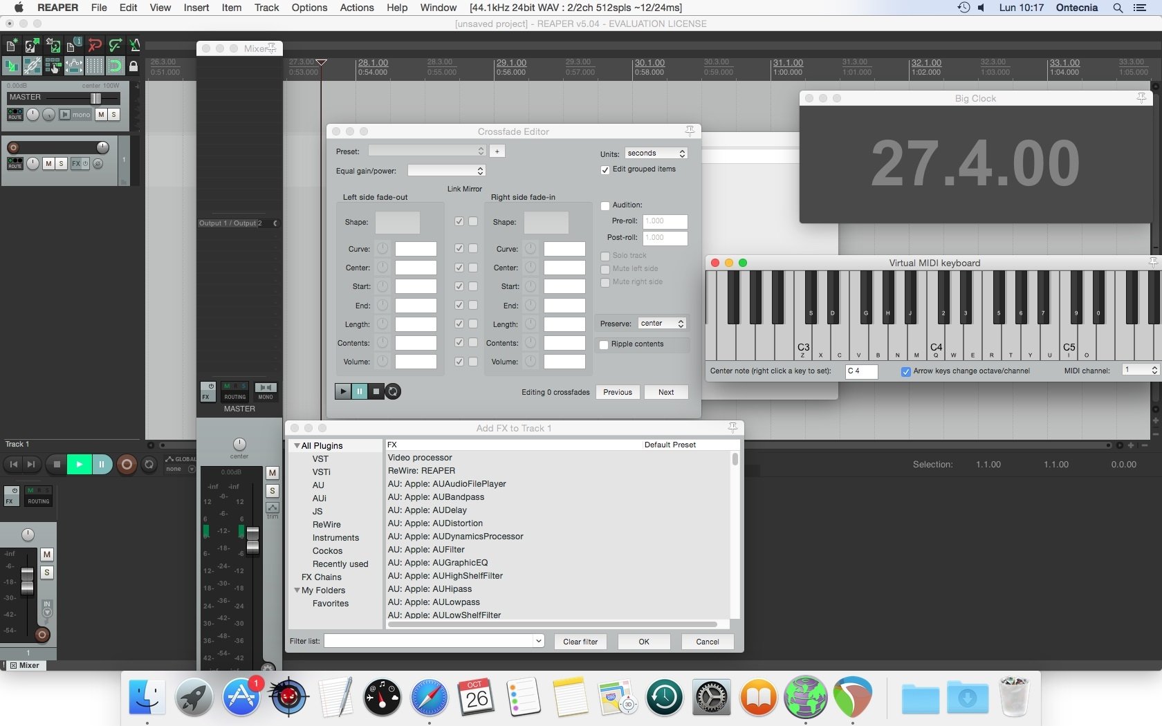 reaper daw for mac free download