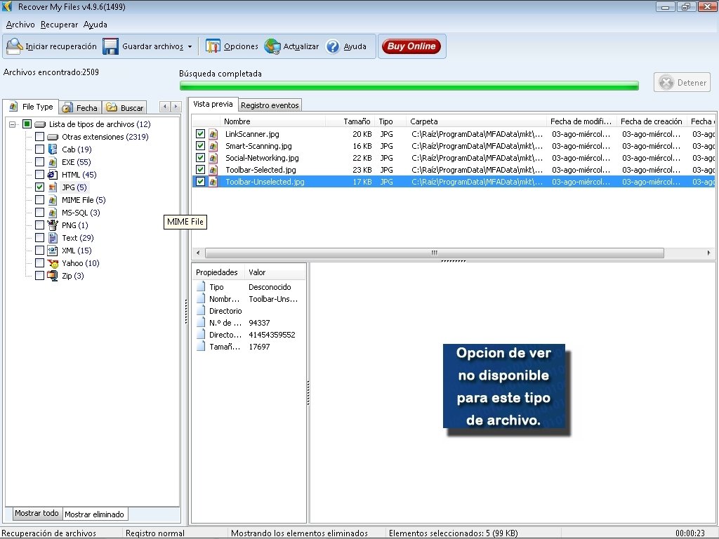 license key recover my files v5.2.1