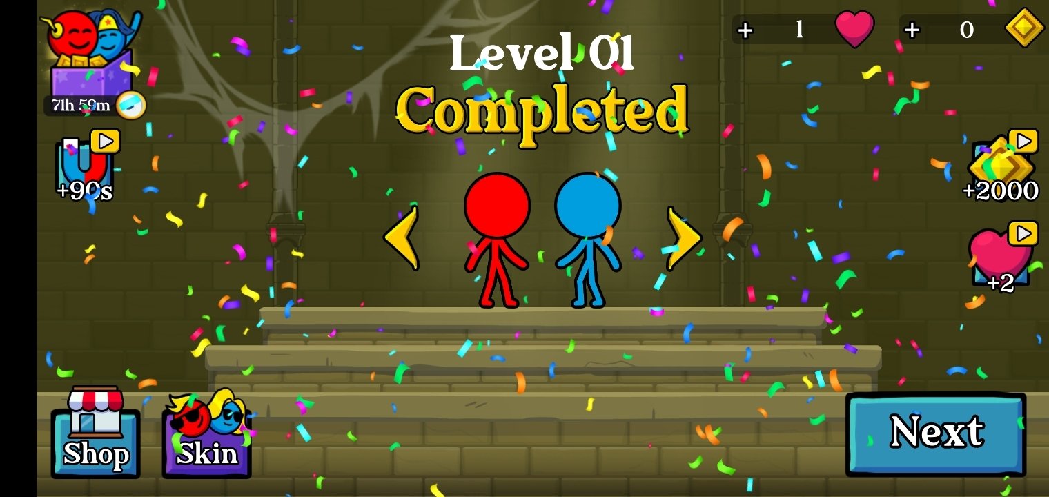 Red and Blue Stickman 2 APK for Android - Download