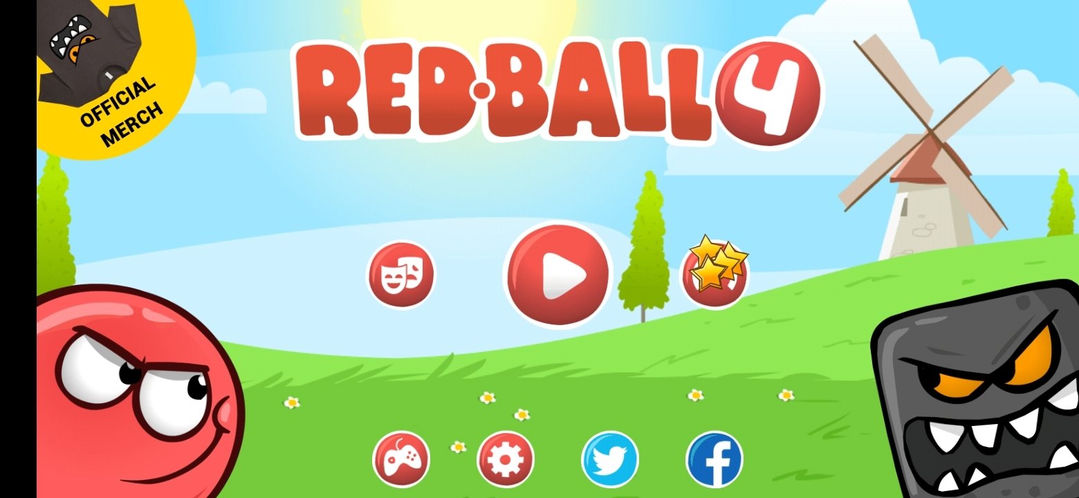 AS AVENTURAS DA BOLA VERMELHA!!! - Red Ball 4 (jogos de celular