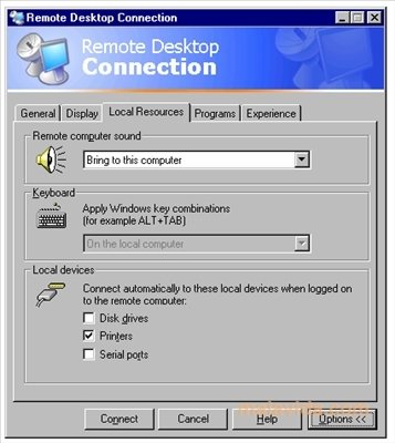 remote desktop connection manager fullscreen
