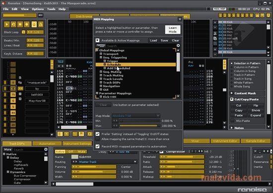 renoise redux difference