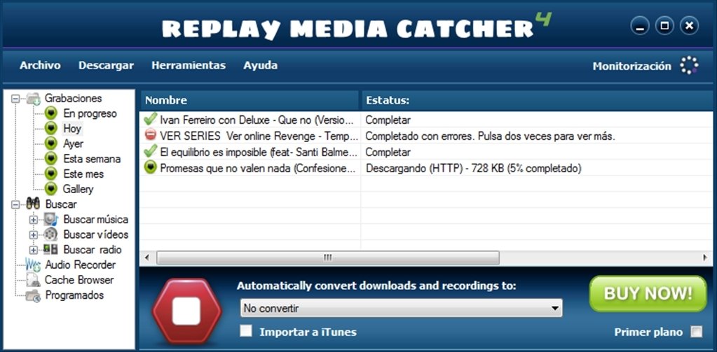 uninstall replay media catcher