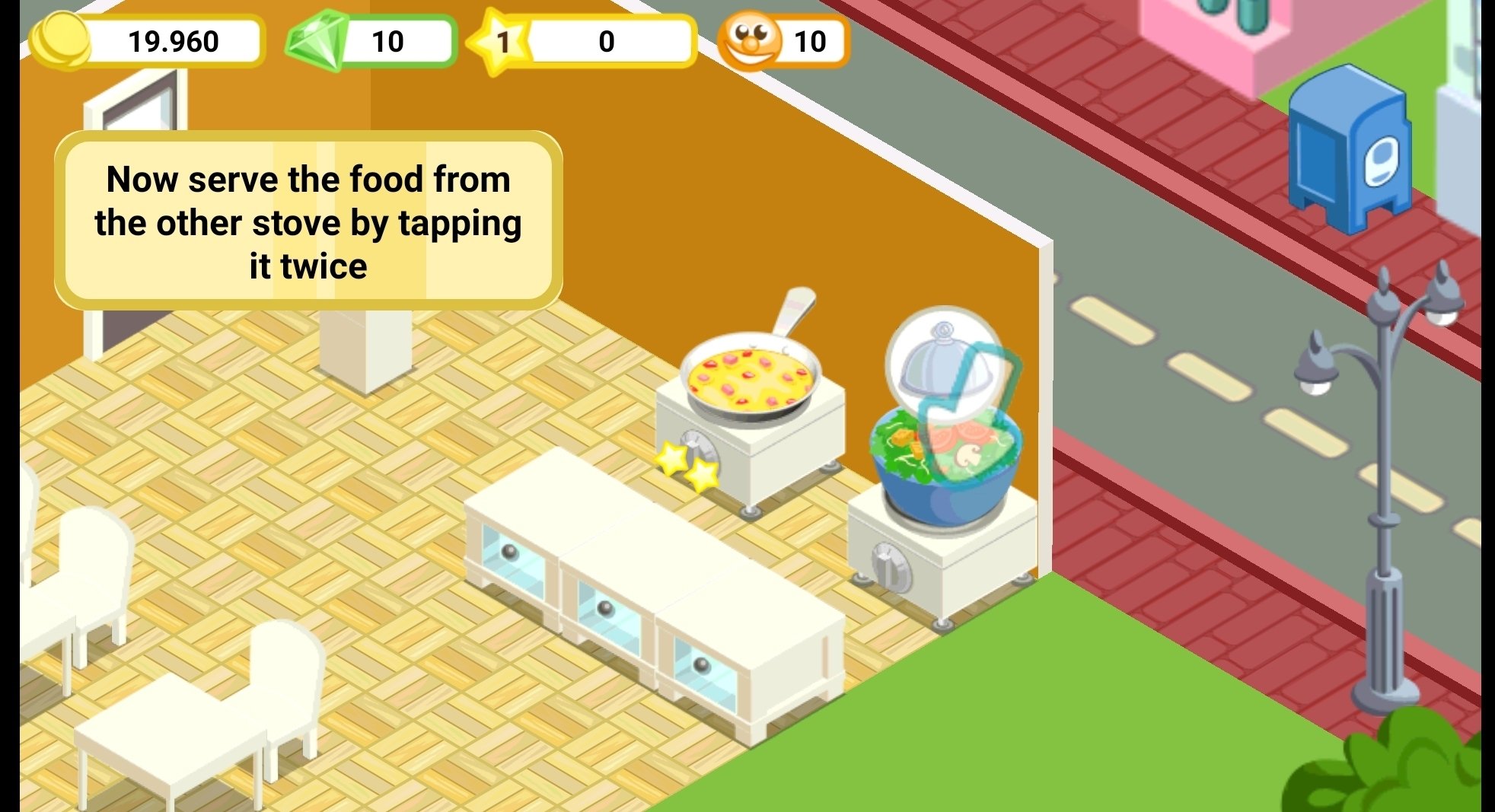 restaurant story hack