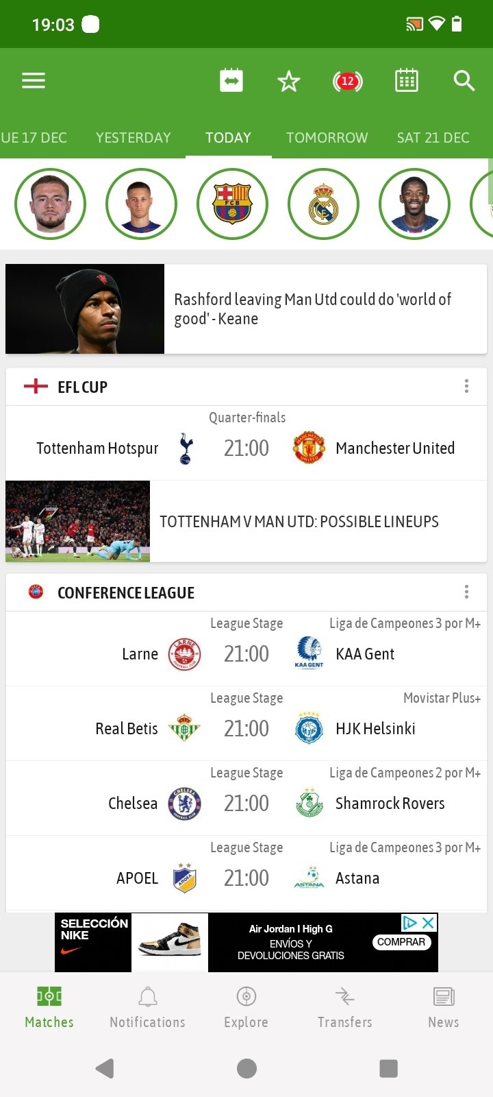 Download do APK de Futebol Resultados ao Vivo para Android