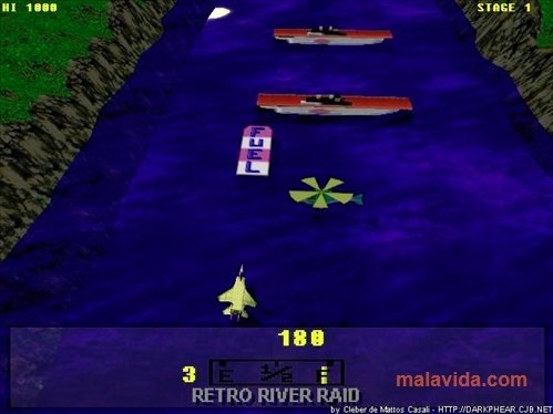 ATARI - River Raid  Jogos para Sala de Espera 