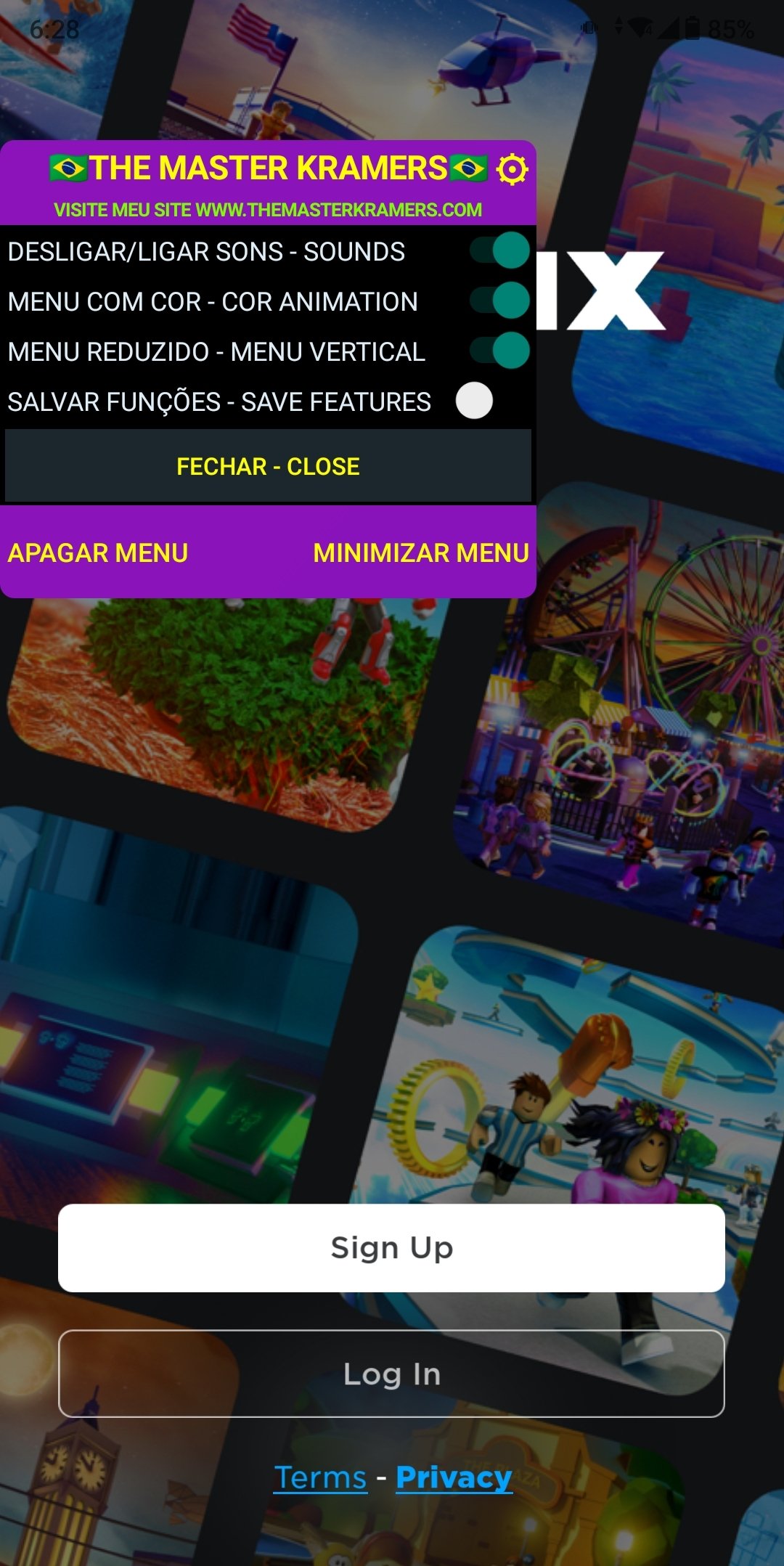 roblox menu mod android play malavida