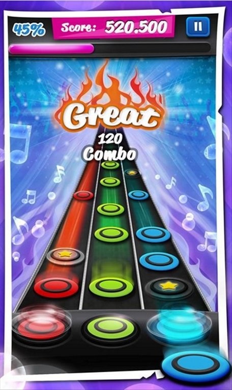 Download do APK de Guitar Hero Mobile: Jogo Ritmo para Android