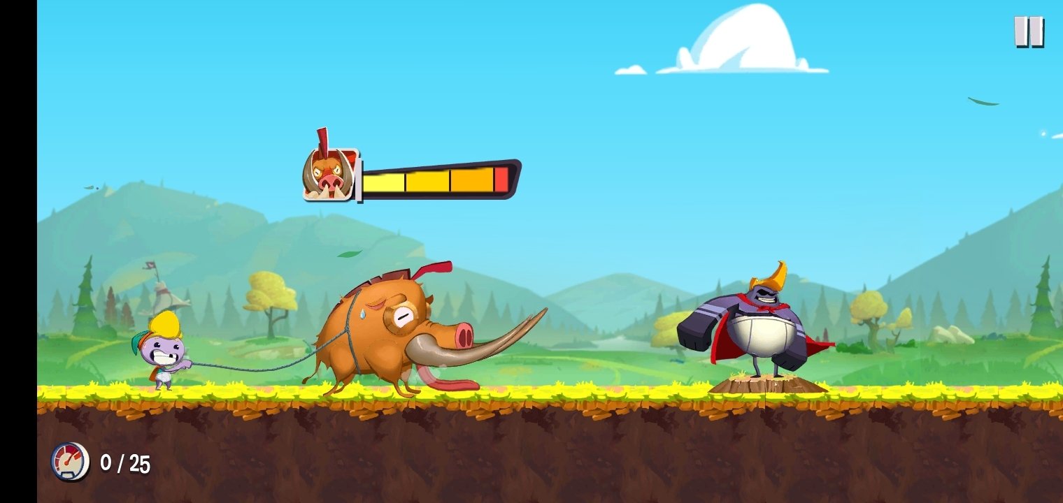 rocky rampage launcher game