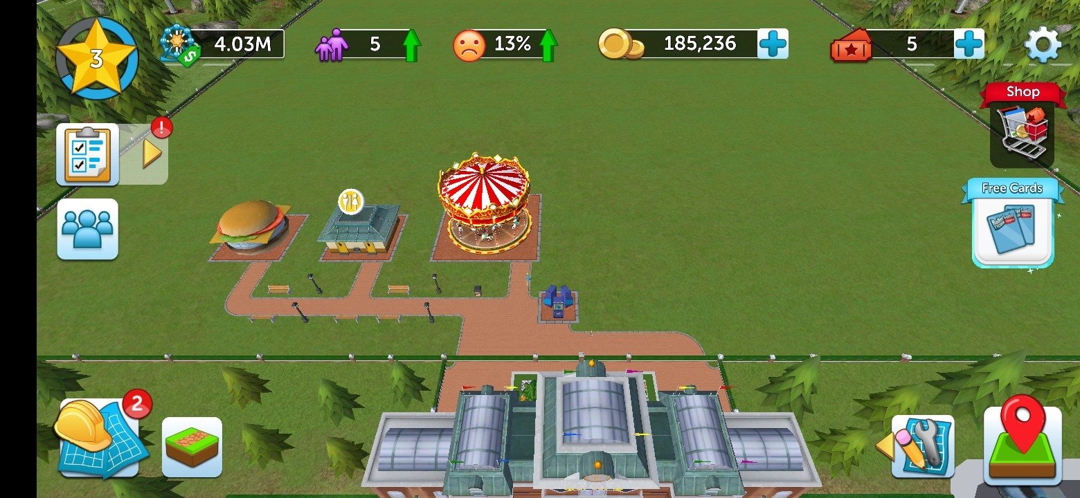 RollerCoaster Tycoon Touch Android