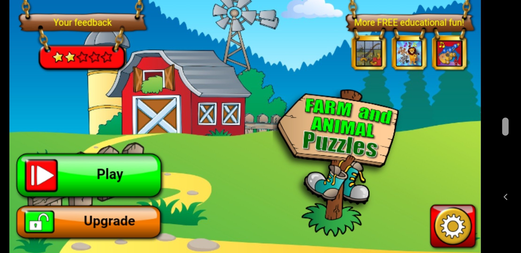 Kids Farm and Animal Puzzles Android