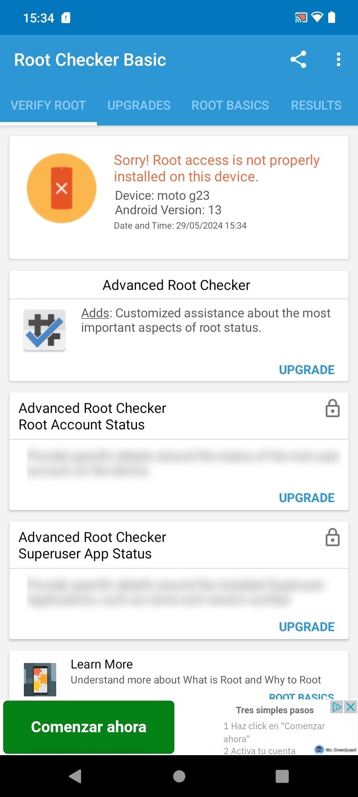 Root Checker 6.5.3 - Скачать для Android APK бесплатно