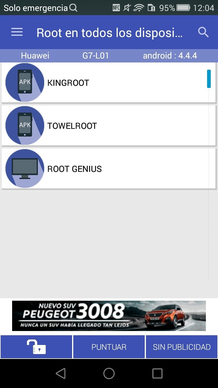 Root all devices Android 