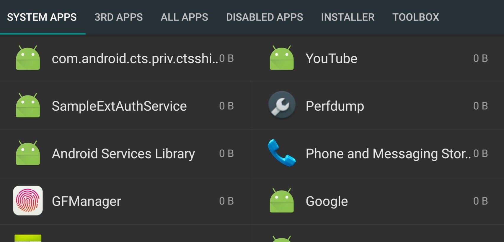 Delete or disable apps on android