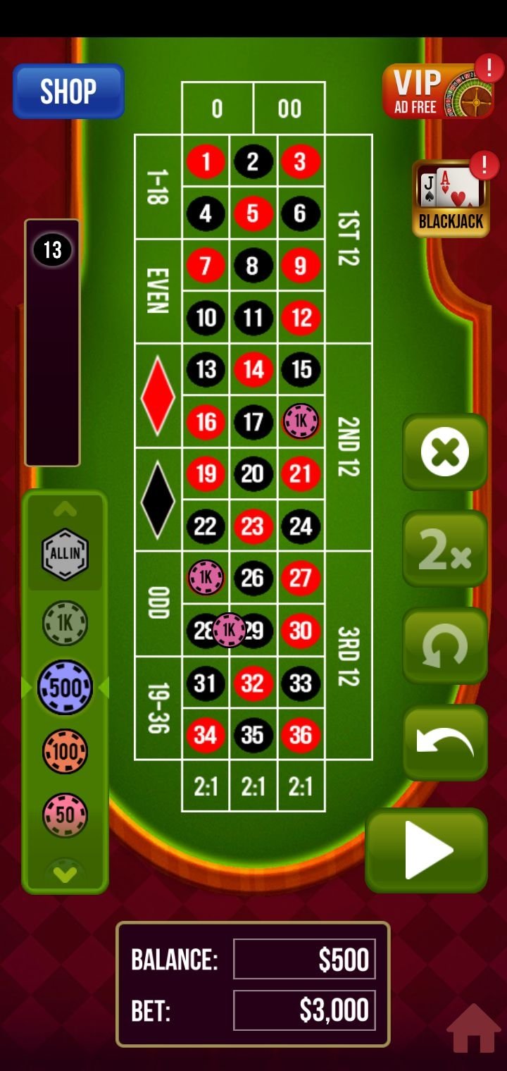 Roulette Casino Vegas 1.0.30 - Скачать для Android APK бесплатно