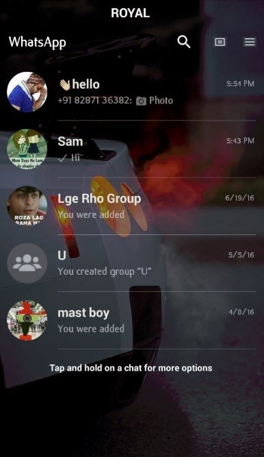 Royal Whatsapp Transparent 550 Download For Android Apk Free