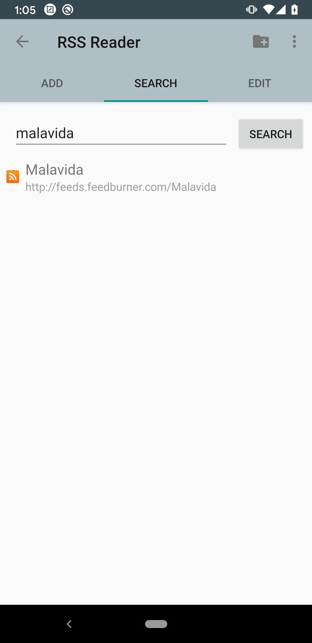 RSS Reader Android 